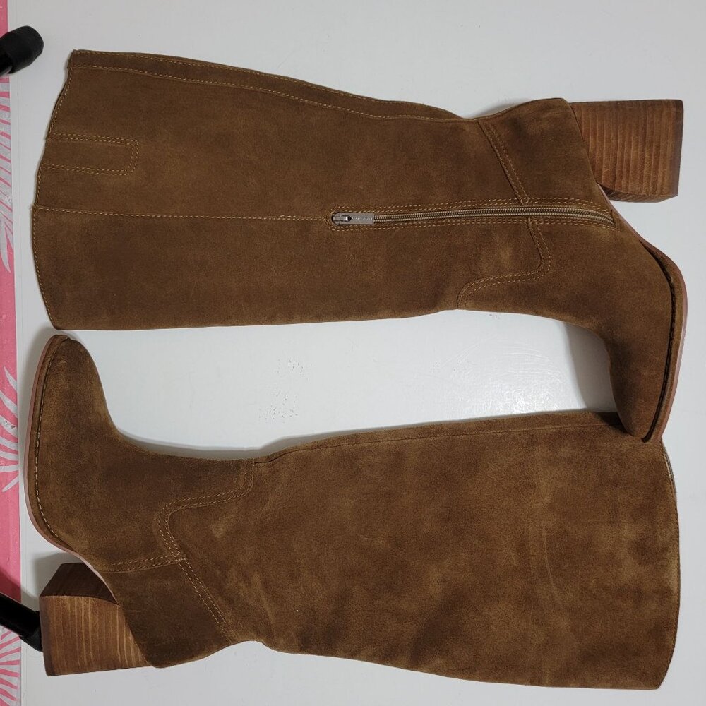 Vince Camuto Leila Knee High Boots Wide Calf - Picture 2 of 10